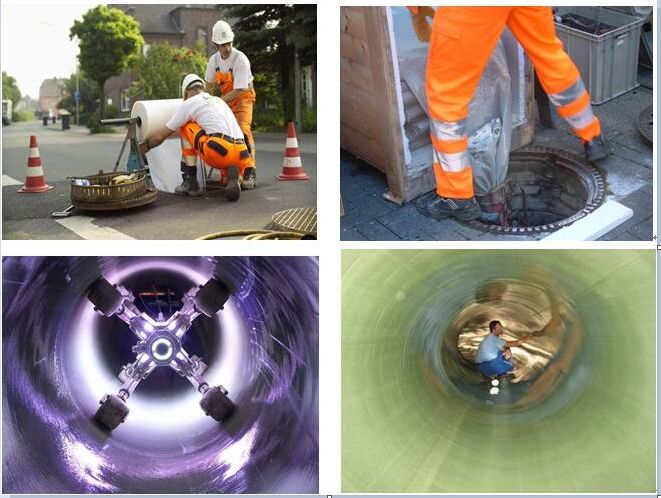 岳阳楼管道光固化修复